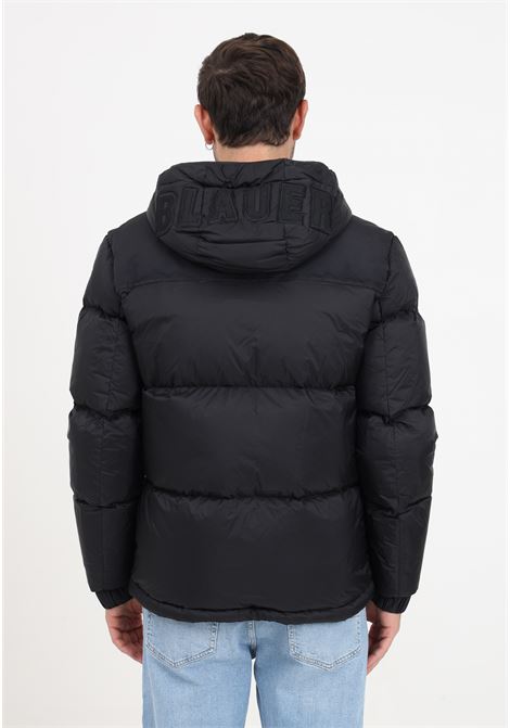 Padded down jacket with hood for men BLAUER | Jackets | 23WBLUC03010-006365999