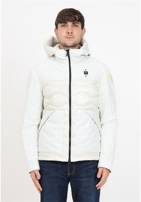 Wave down jacket with hood for men BLAUER | Jackets | 23WBLUC08404-006355112