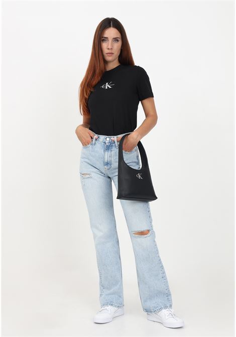 Light denim jeans for women CALVIN KLEIN JEANS | Jeans | J20J2212381AA1AA