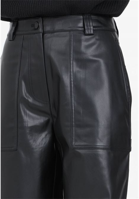 Black casual pant for women CALVIN KLEIN JEANS | Pants | J20J221385BEHBEH