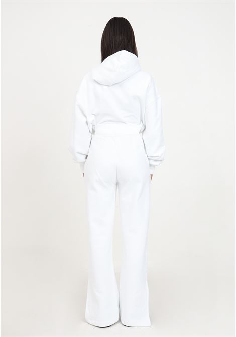 Pantaloni bianchi con logo da donna CALVIN KLEIN JEANS | Pantaloni | J20J222245YAFYAF
