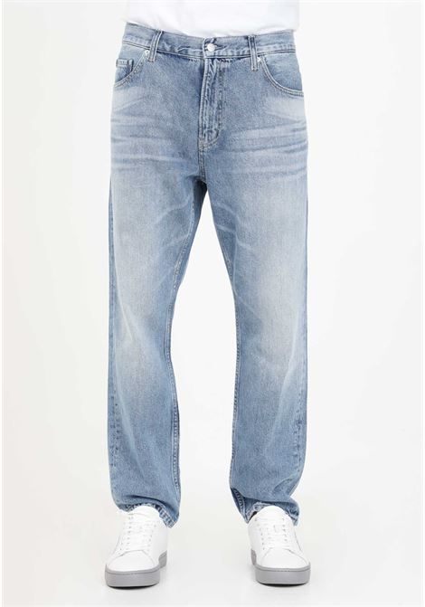 Jeans skinny in denim chiaro da uomo CALVIN KLEIN JEANS | Jeans | J30J3233611AA1AA