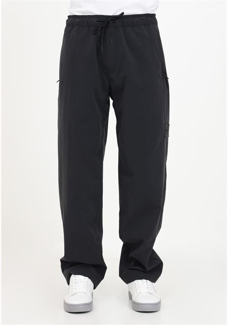 Pantalone casual nero da uomo in tessuto tecnico CALVIN KLEIN JEANS | Pantaloni | J30J323506BEHBEH