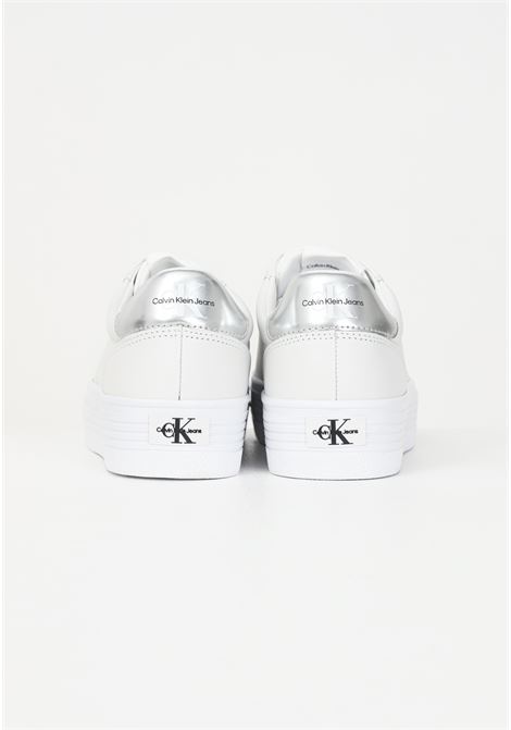 White casual sneakers for women CALVIN KLEIN JEANS | Sneakers | YW0YW01222YBRYBR