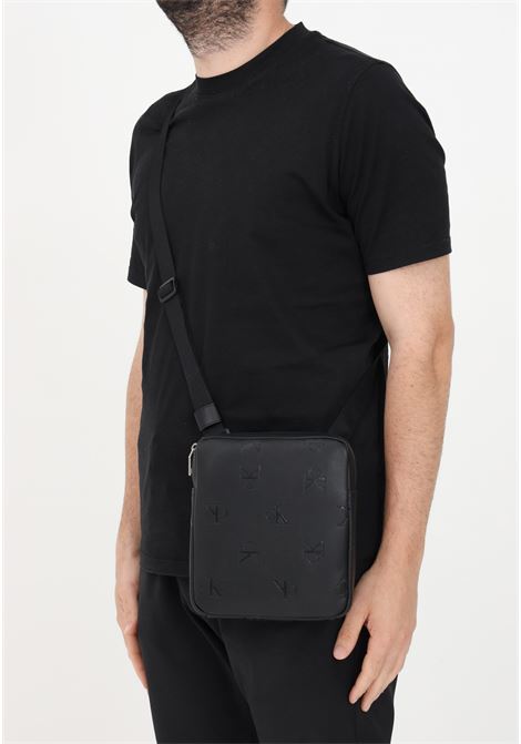 Reporter shoulder bag with black logo for men CALVIN KLEIN JEANS | Bag | K50K5106930GK