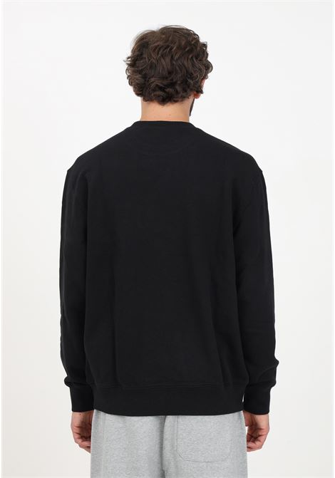 Black crew-neck sweatshirt for men with pocket and logo CARHARTT WIP | Hoodie | I03090389XX