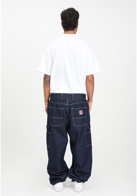 Jeans a gamba larga in denim scuro da uomo CARHARTT WIP | Jeans | I0321060102