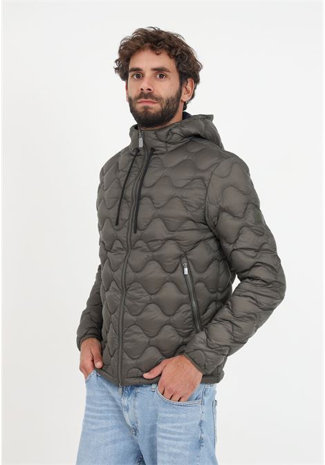 Military green 200g quilted down jacket for men CIESSE PIUMINI | Jackets | 233CFMJ01675-N0210D4273XP
