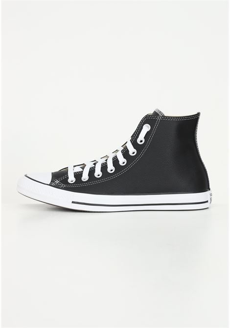 Chuck Taylor All Star Mono Leather nere in pelle unisex CONVERSE | Sneakers | 132170C.