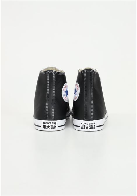 Chuck Taylor All Star Mono Leather nere in pelle unisex CONVERSE | Sneakers | 132170C.
