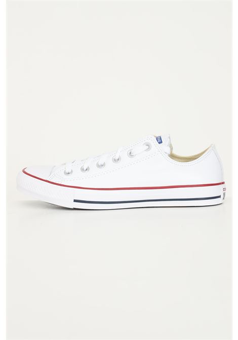 Chuck Taylor All Star women's white casual leather sneakers CONVERSE | Sneakers | 132173C.
