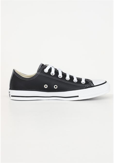Black leather women's casual sneakers CONVERSE | Sneakers | 132174C.