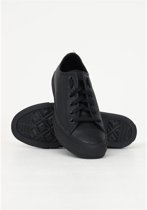 Black sneakers for men and women Chuck Taylor All Star Mono Leather CONVERSE | Sneakers | 135253C,