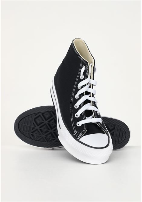 Black casual sneakers for boys and girls Chuck Taylor All Star Lift Platform CONVERSE | Sneakers | 372859C.