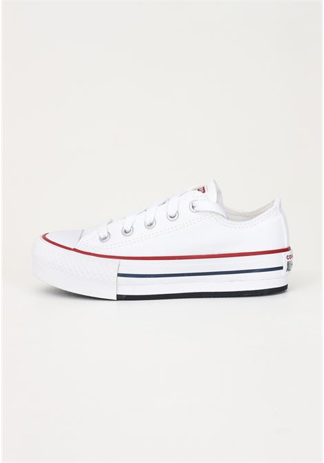 White casual sneakers for girls and boys Chuck Taylor All Star Lift Platform CONVERSE | Sneakers | 372862C.