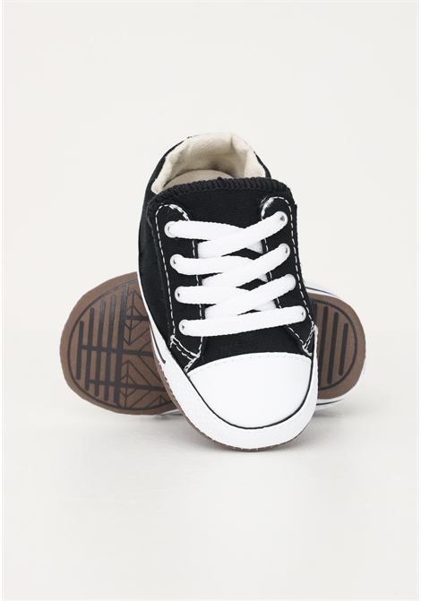 Black sneakers for baby boy with All Star logo patch CONVERSE | Sneakers | 865156C.
