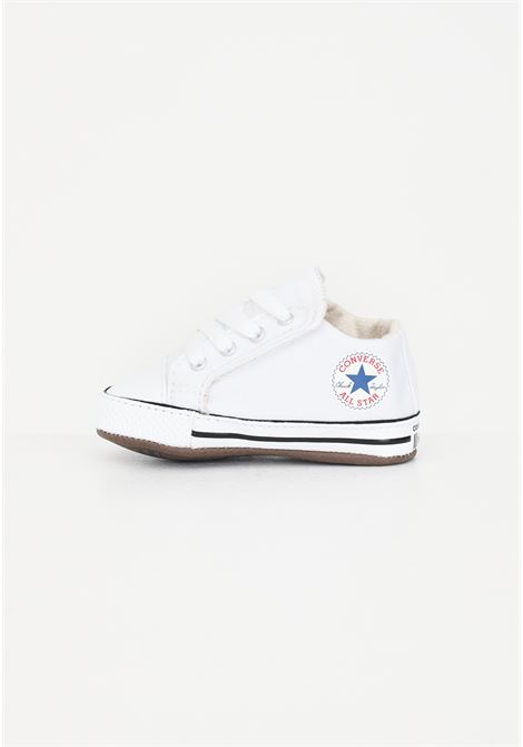 Sneakers bianche da neonato con stampa logo All Star CONVERSE | Sneakers | 865157C.