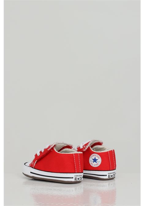 Sneakers rossa da neonato con stampa logo All Star CONVERSE | Sneakers | 866933C.