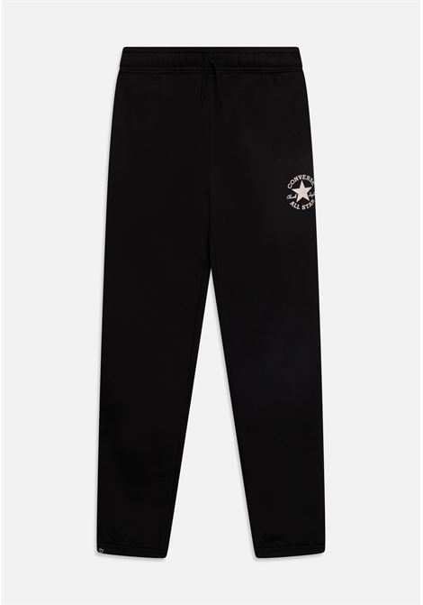 Unisex children's black tracksuit trousers CONVERSE | Pants | 9CD893023