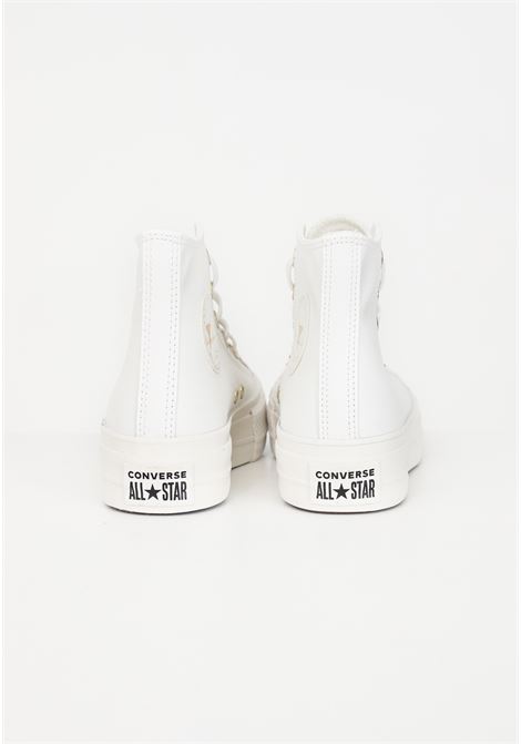 Chuck Taylor All Star Lift Platform Mono White sneakers da donna con lacci CONVERSE | Sneakers | A03719C.