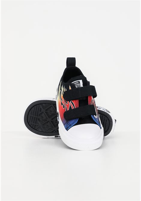 Sneakers nere da neonato con fantasia da neonato CONVERSE | Sneakers | A05223C.