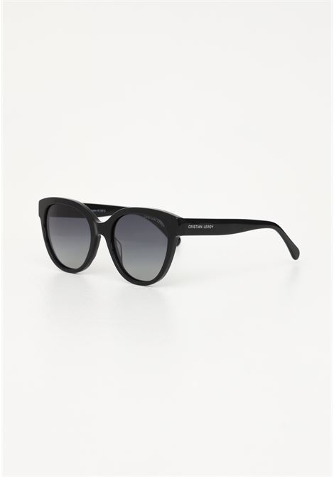 Occhiali da sole neri da donna con montatura arrotondata CRISTIAN LEROY | Sunglasses | 213901
