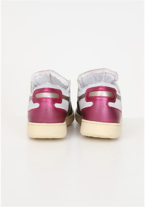 Sneakers bianche multicolor con logo da uomo e donna DIADORA | Sneakers | 201.180207MIC2034