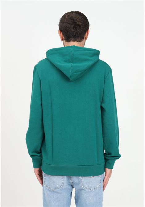 Green sweatshirt with logo and hood for men DIADORA | 502.18066370470