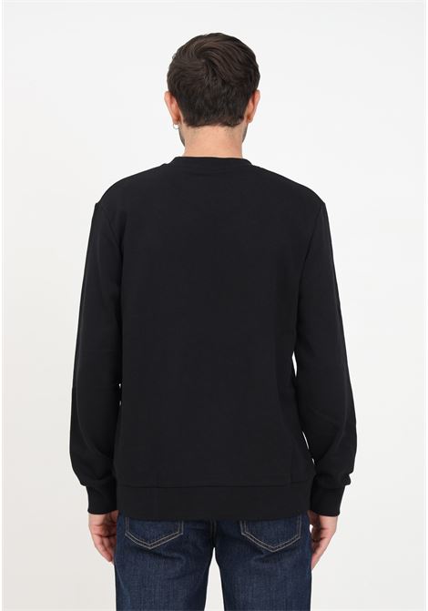 Black sweatshirt with men's logo DIADORA | 502.18066480013