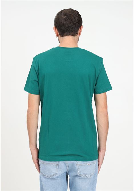 T-shirt verde con logo da uomo DIADORA | T-shirt | 502.18066570470