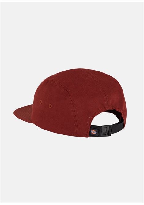 Red hat with logo label and flat visor for men and women DIckies | Hats | DK0A4XC1G041G041