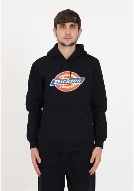 Black hooded sweatshirt with men's print DIckies | DK0A4XCBBLK1BLK1