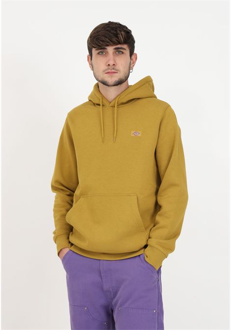 Tobacco colored men's sweatshirt with kangaroo pocket DIckies | DK0A4XCDF991F991