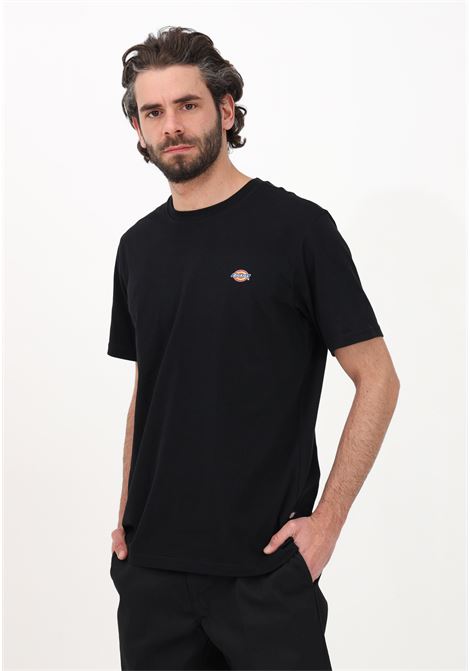 Men's black casual t-shirt with logo print DIckies | T-shirt | DK0A4XDBBLK1BLK1
