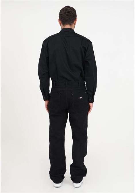 Pantalone nero da uomo con logo DIckies | Pantaloni | DK0A4XGOC401C401