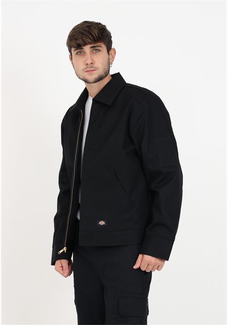 Black men's jacket characterized by waterproof material DIckies | Jackets | DK0A4XK4BLK1BLK1