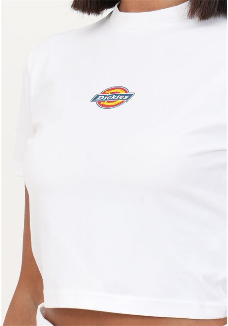 T-shirt crop bianca da donna DIckies | T-shirt | DK0A4XPOWHX1WHX1
