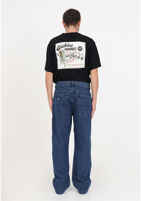 jeans lungo blu da uomo con logo posteriore DIckies | Pantaloni | DK0A4Y3FCLB1CLB1