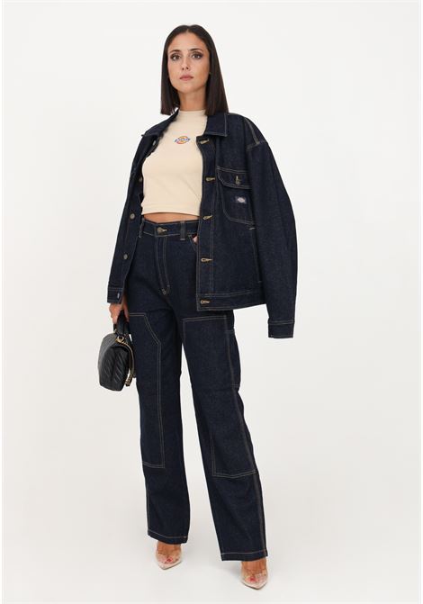 Dark denim cargo jeans for women DIckies | Jeans | DK0A4YGLRIN1RIN1