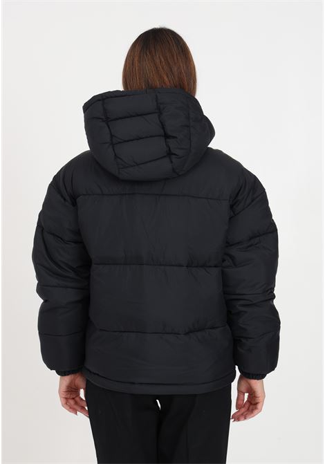 Black oversized down jacket with hood for women DIckies | Jackets | DK0A4YJUBLK1BLK1