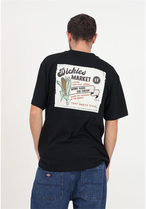 T-shirt colore nero con logo da uomo DIckies | T-shirt | DK0A4YJYBLK1BLK1