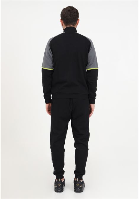 Gray and black tracksuit with men's print EA7 | Sport suits | 6RPV54PJ07Z1200