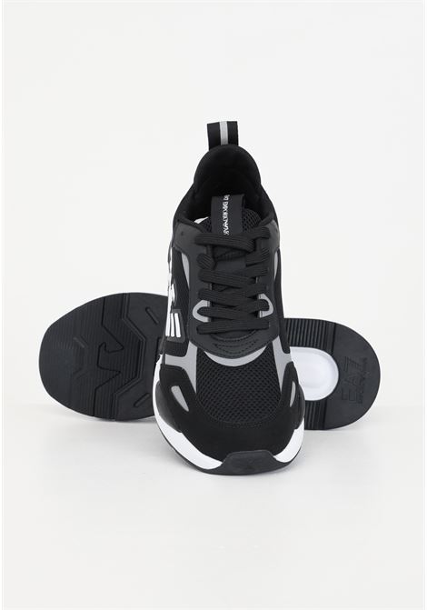 Ace Runner black casual sneakers for men EA7 | Sneakers | X8X070XK165N629
