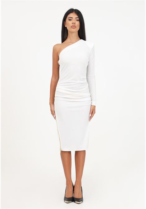 One-shoulder velvet dress for women ELISABETTA FRANCHI | Dresses | AB45737E2360