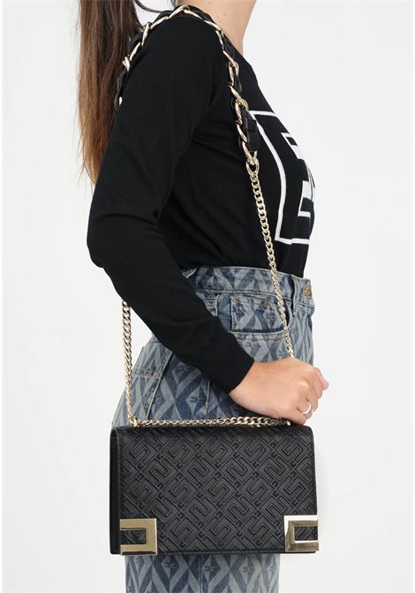 Women's black shoulder bag ELISABETTA FRANCHI | Bag | BS03A36E2110