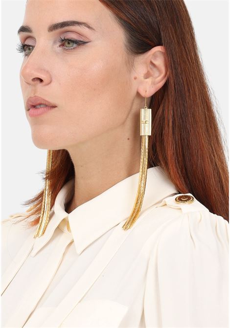 Gold pendant earrings for women ELISABETTA FRANCHI | Bijoux | OR28M37E2610