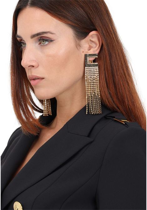 Gold pendant earrings for women ELISABETTA FRANCHI | Bijoux | OR33M37E2053