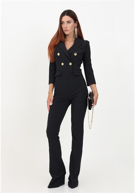 Women's black one piece suit ELISABETTA FRANCHI | Suit | TU00336E2110