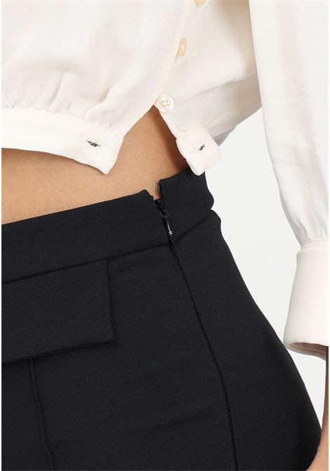 Women's black and butter one piece jumpsuit ELISABETTA FRANCHI | Suit | TU00736E2E84