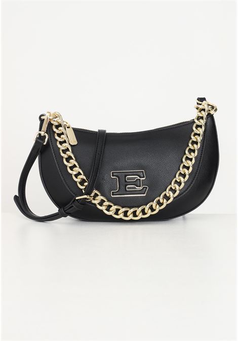 Black bag with initial logo and chain for women Ermanno scervino | Bags | 12401642293